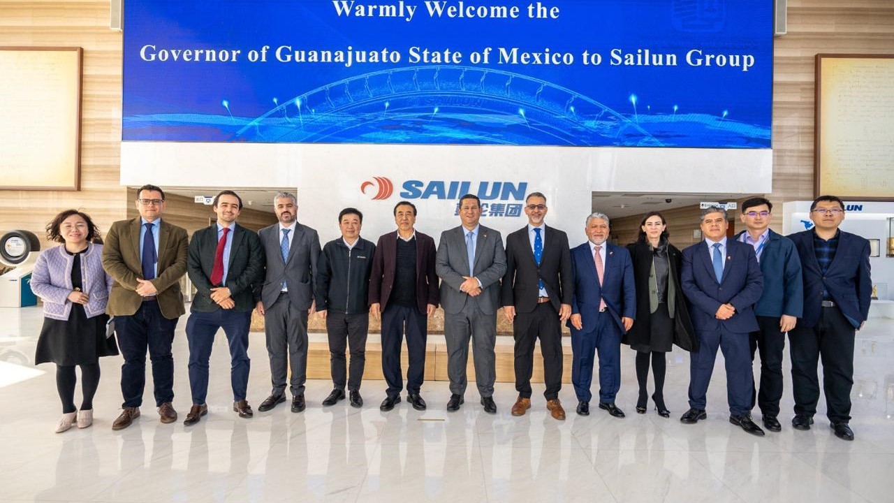 Empresa china Sailun invertirá 7,200 mdp en Guanajuato
