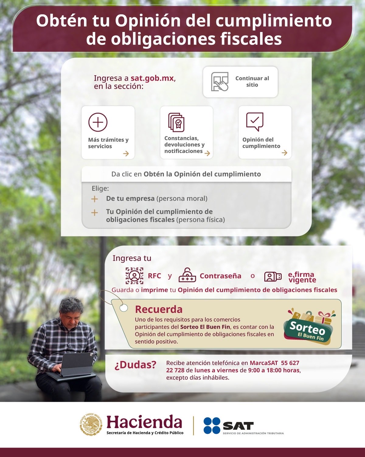 Obtén tu Opinión del Cumplimiento de Obligaciones Fiscales ante el SAT