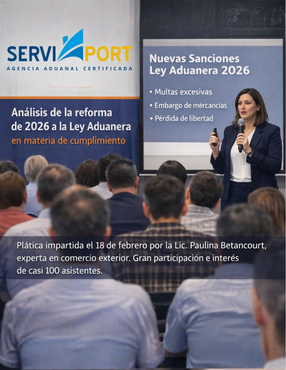 ServiPort Impulsa el Cumplimiento Aduanero 2026 con Sesión Estratégica para el Sector Empresarial