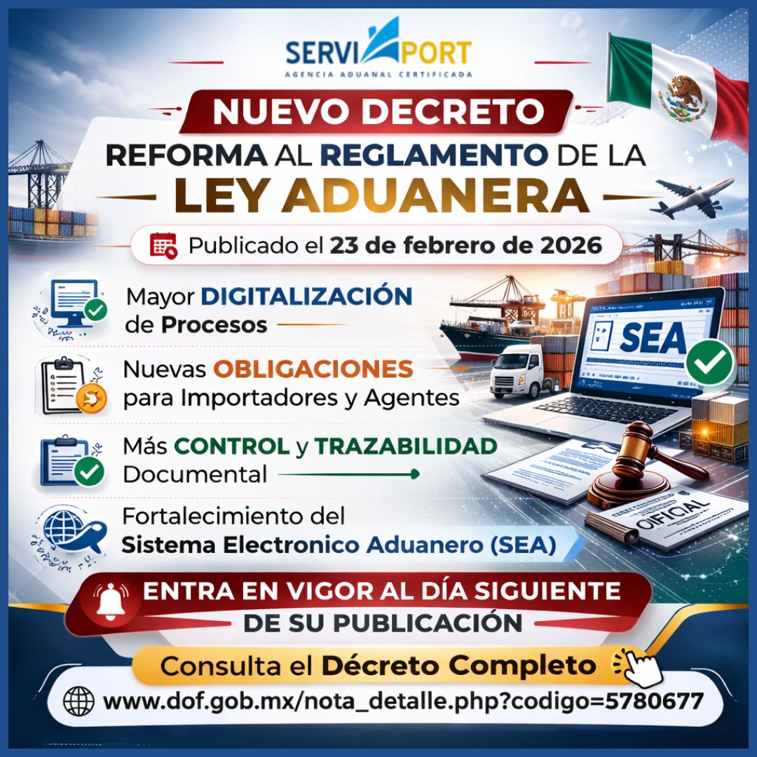 🚨 Nuevo Decreto en Materia Aduanera – 23 Febrero 2026