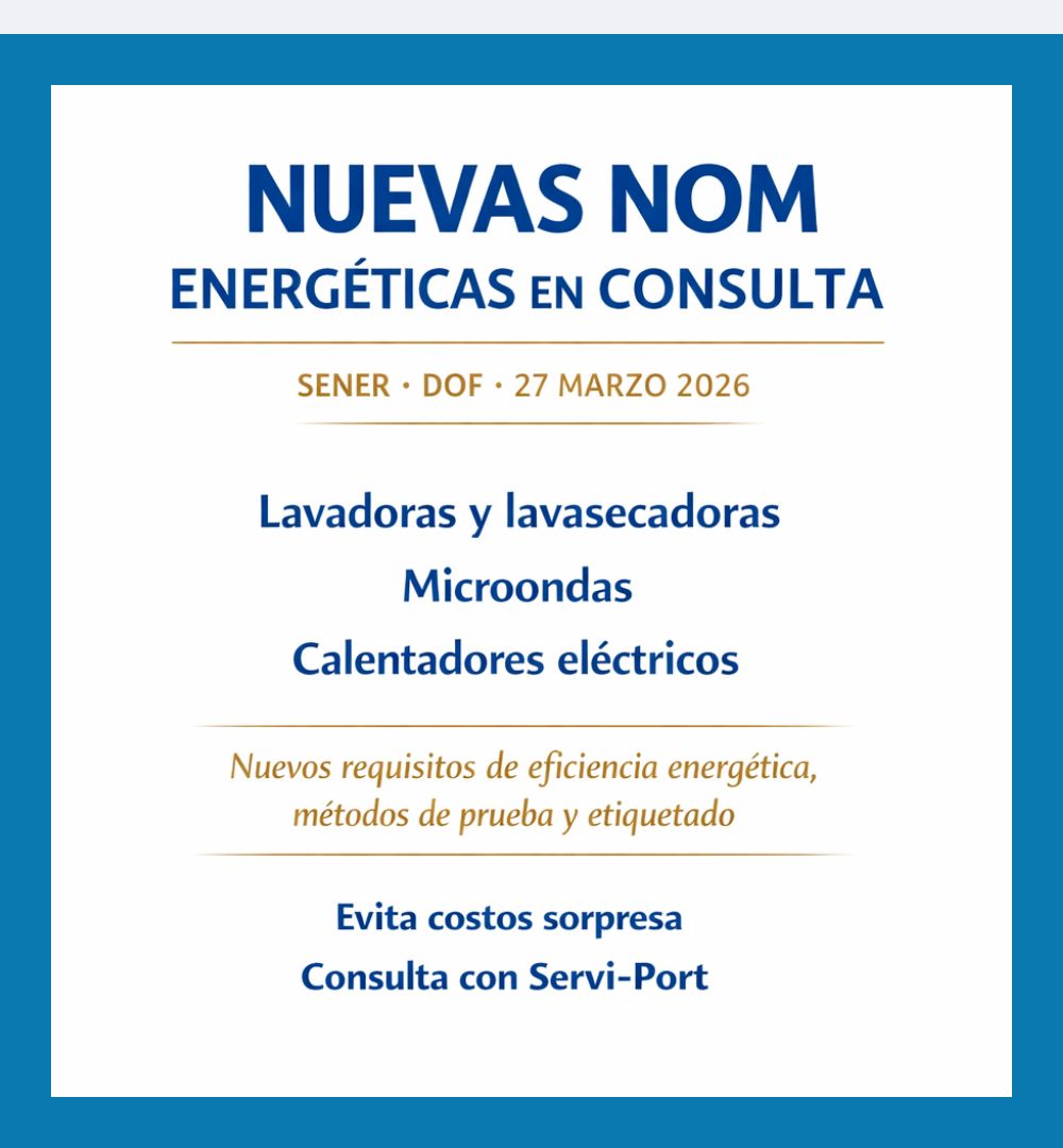Actualización en Normas de Eficiencia Energética (SENER)