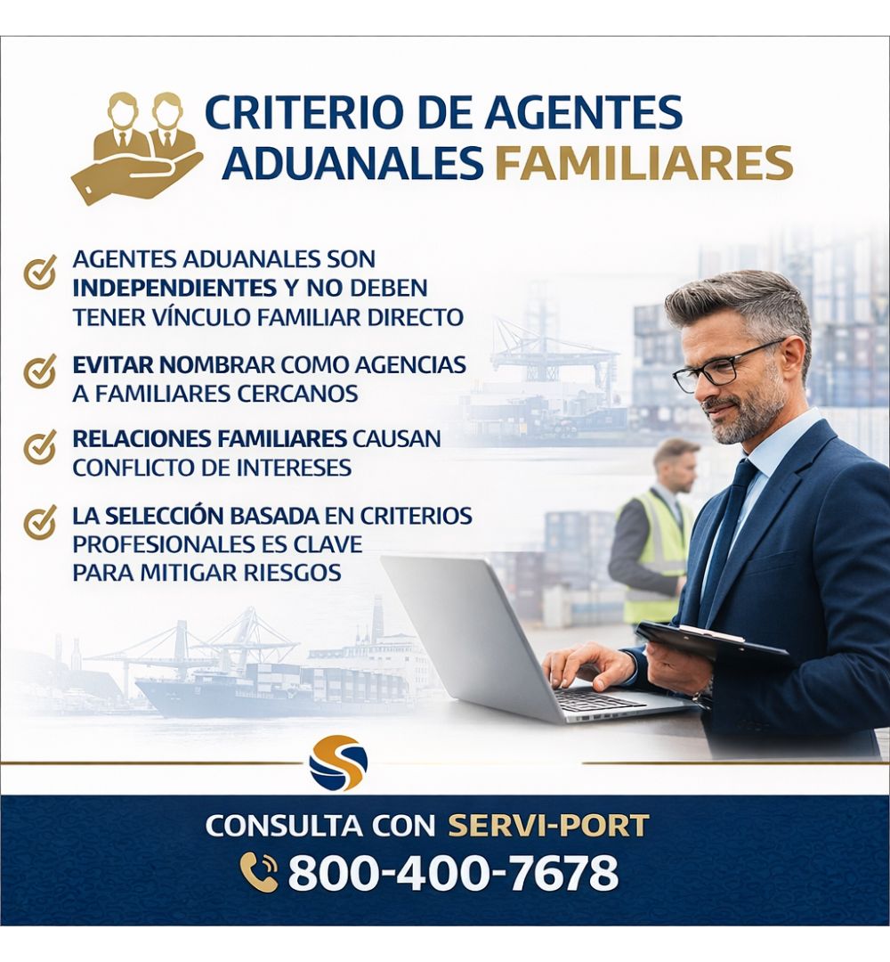 PARENTESCO EN AGENCIAS ADUANALES: LO QUE SÍ ESTÁ PERMITIDO EN 2026