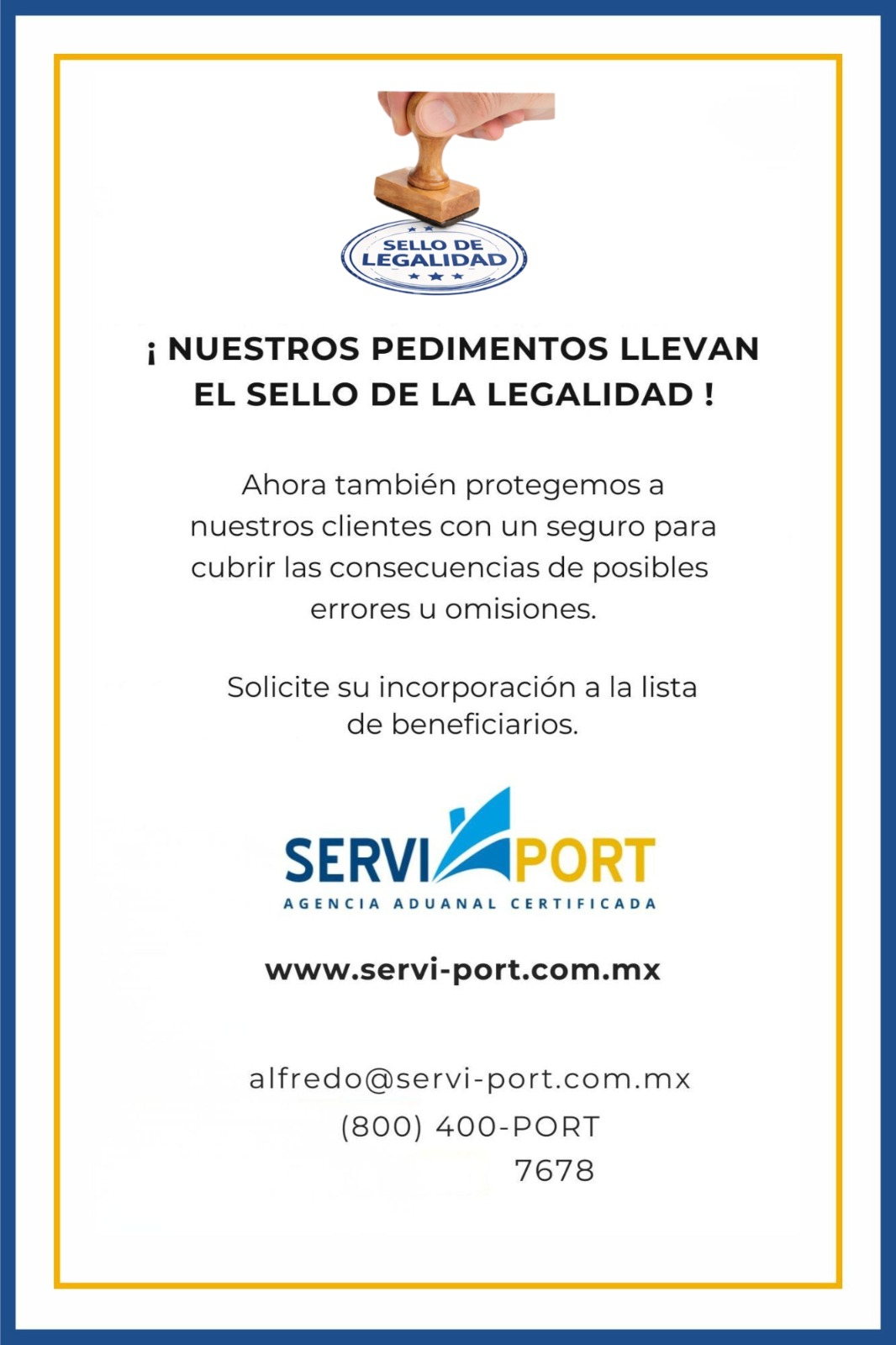 Tus operaciones respaldadas con legalidad… y ahora también con protección