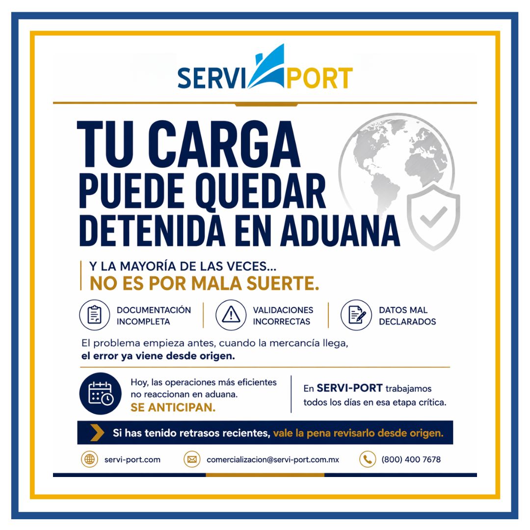 Eficiencia en aduana comienza antes del despacho: claves para evitar detenciones de carga