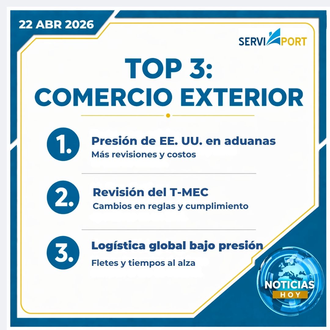 Top 3 | Factores que están redefiniendo el comercio exterior en México