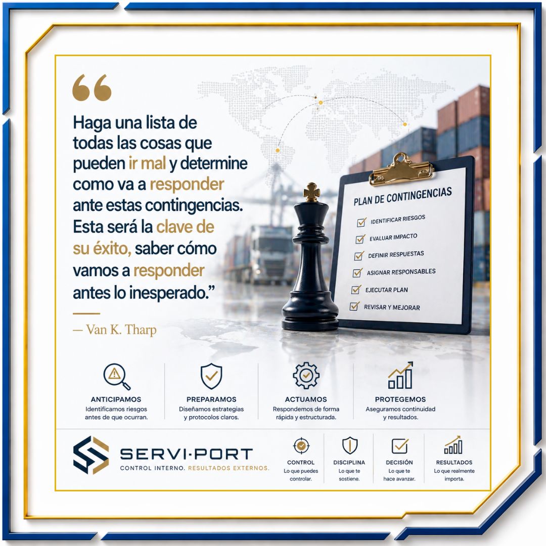 Planeación de contingencias como ventaja operativa