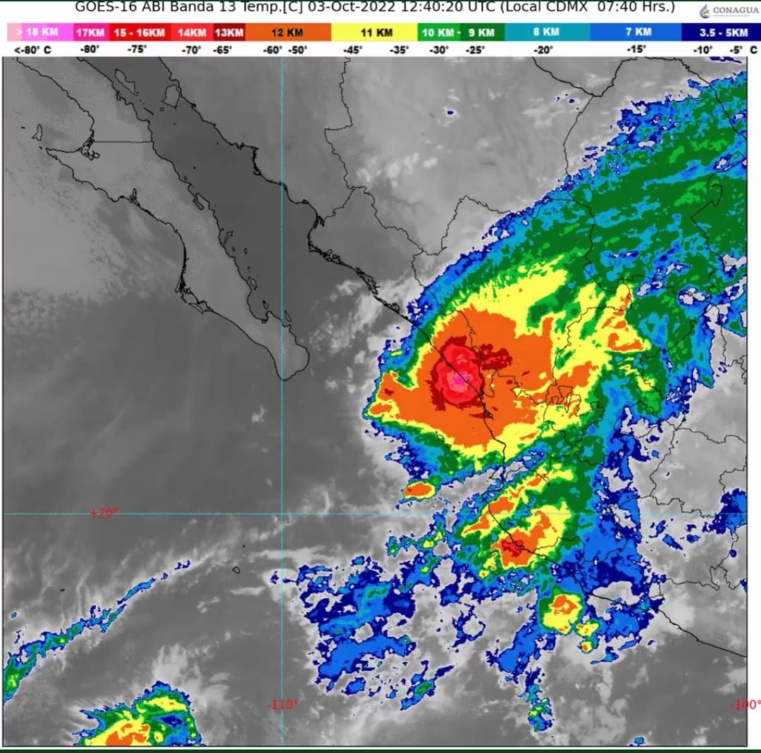 Hay dos zonas de baja presión que pueden desarrollar ciclones tropicales en el Océano Pacífico.