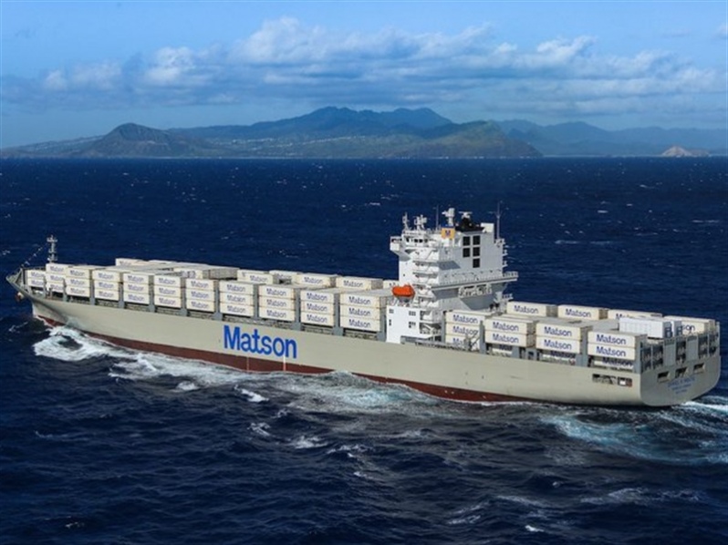 Matson Navigation es la naviera estadounidense con la flota de mayor valor