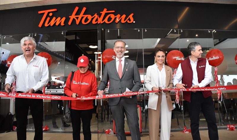 Tim Hortons abre primera sucursal en Querétaro