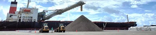 Zarpan del puerto de Veracruz 33 buques con balasto para el Tren Maya