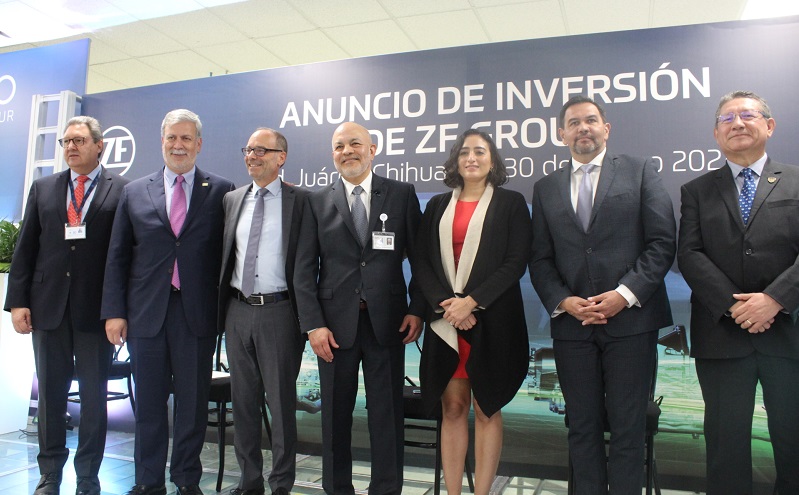 ZF invierte 194 mdd en nueva planta en Chihuahua