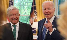 AMLO plantea a Biden reducir aranceles para combatir inflación.