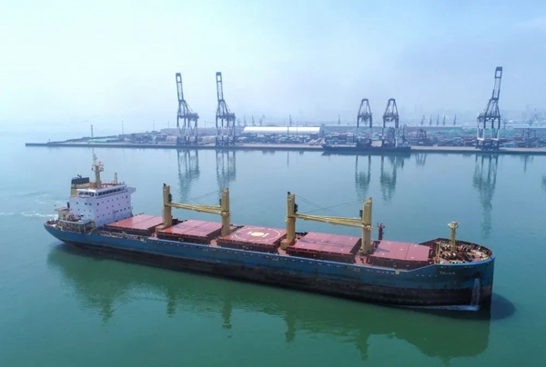 Puerto de Yantai abre primera ruta marítima de carga en México