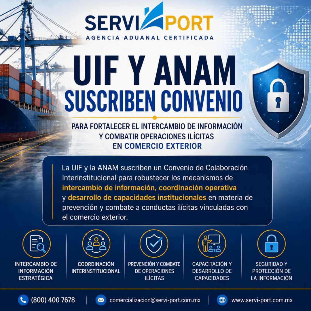 UIF y ANAM firman convenio