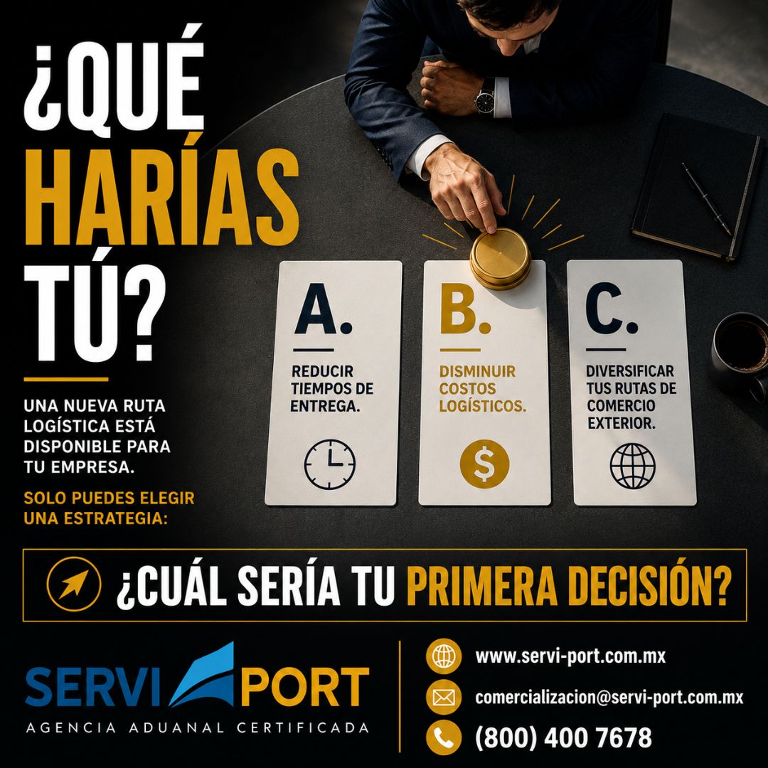 ¿Qué estrategia logística elegirías primero para tu empresa?