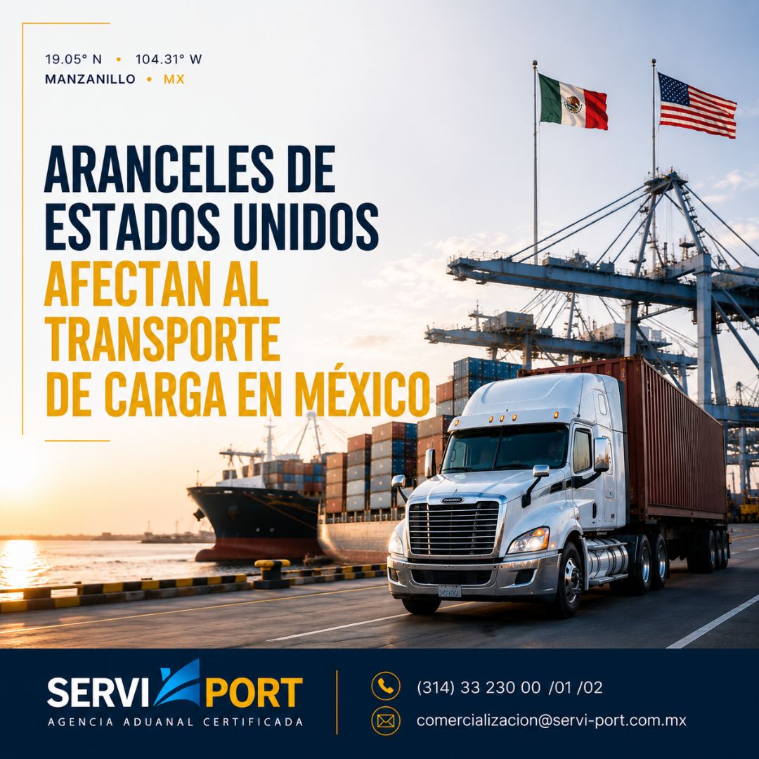 Aranceles de Estados Unidos afectan al transporte de carga en México