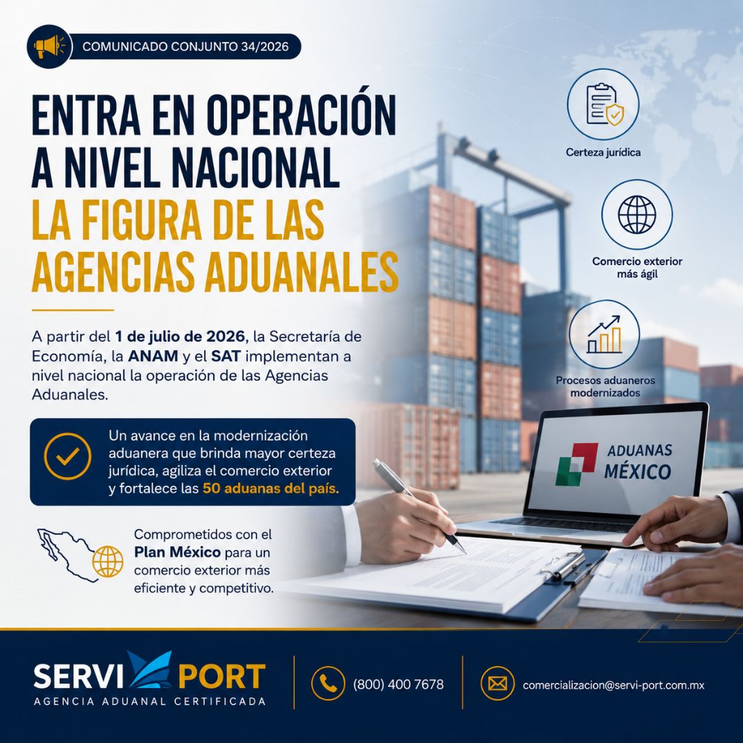 Implementación de las Agencias Aduanales marca un nuevo paso en la modernización del comercio exterior en México