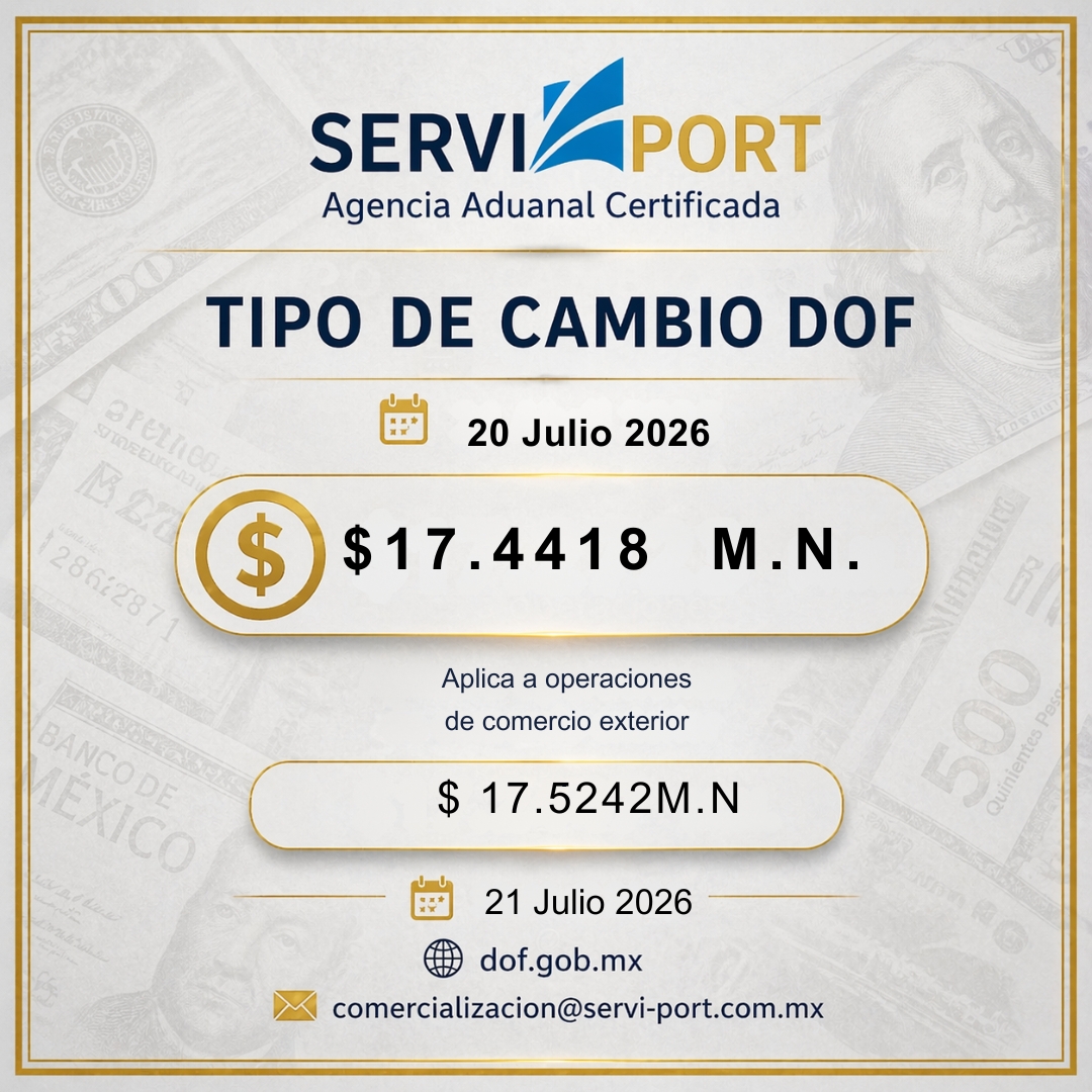 Tipo de Cambio DOF: indicador clave para las operaciones de comercio exterior