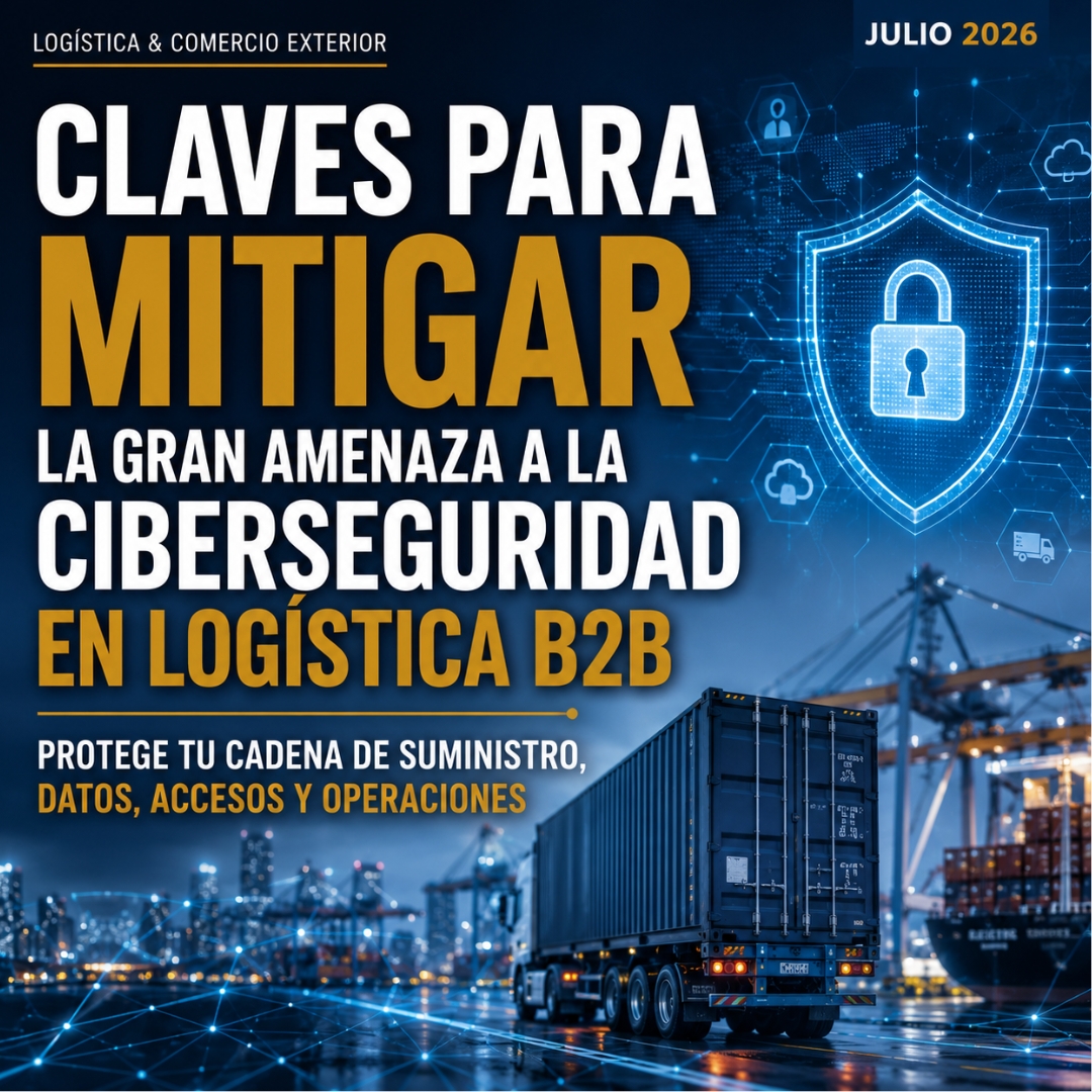 Ciberseguridad en logística B2B: cómo proteger datos, accesos y cadenas de suministro
