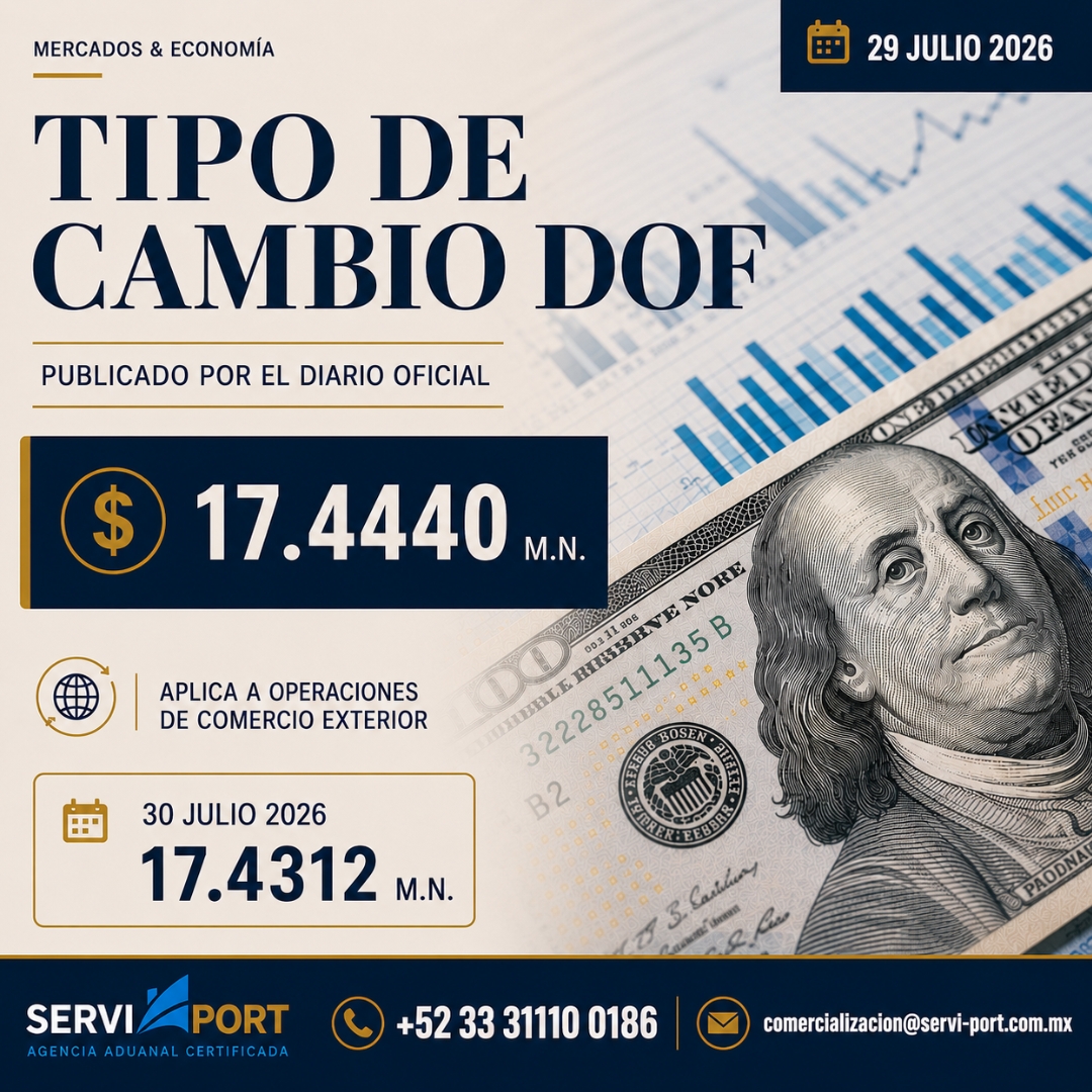 Tipo de Cambio DOF: indicador clave para importaciones y comercio exterior en México