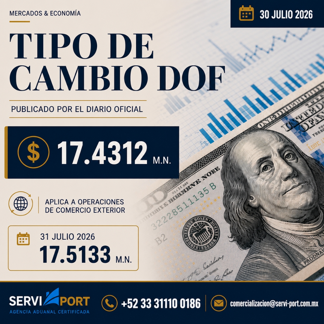 Tipo de Cambio DOF: indicador clave para importaciones y comercio exterior en México
