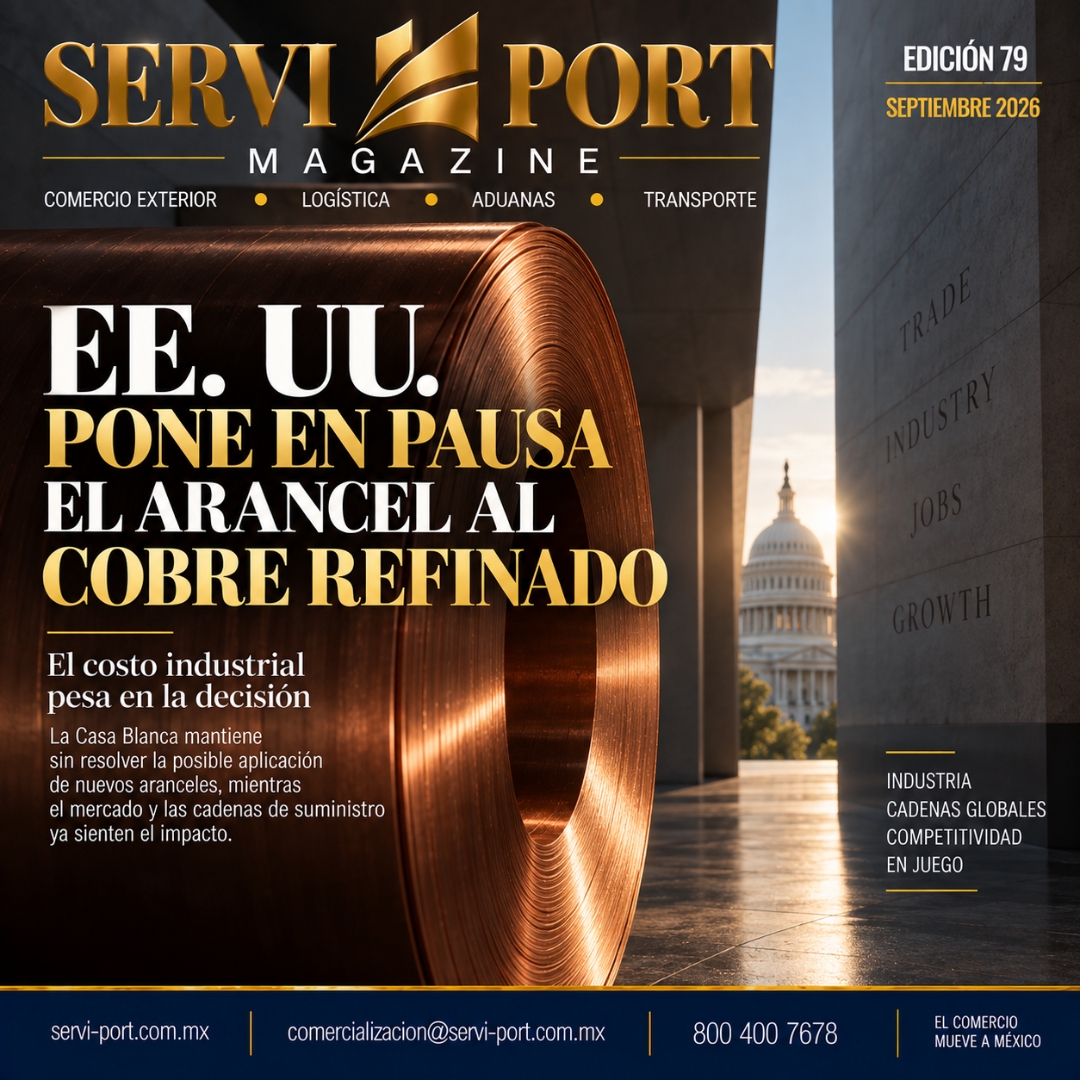 EE. UU. PONE EN PAUSA EL ARANCEL AL COBRE REFINADO: EL COSTO INDUSTRIAL PESA EN LA DECISIÓN