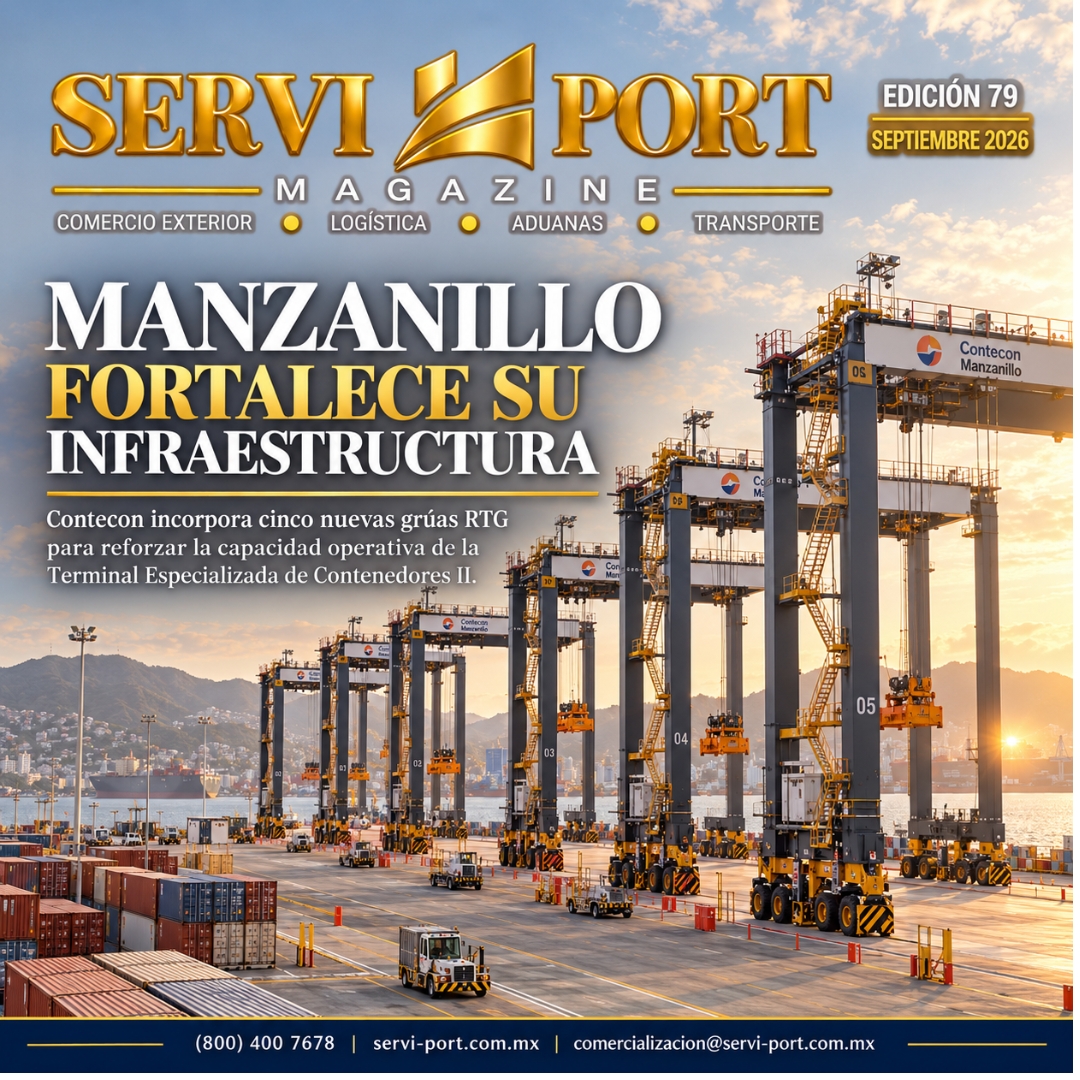 Manzanillo fortalece su infraestructura: Contecon incorpora cinco nuevas grúas RTG
