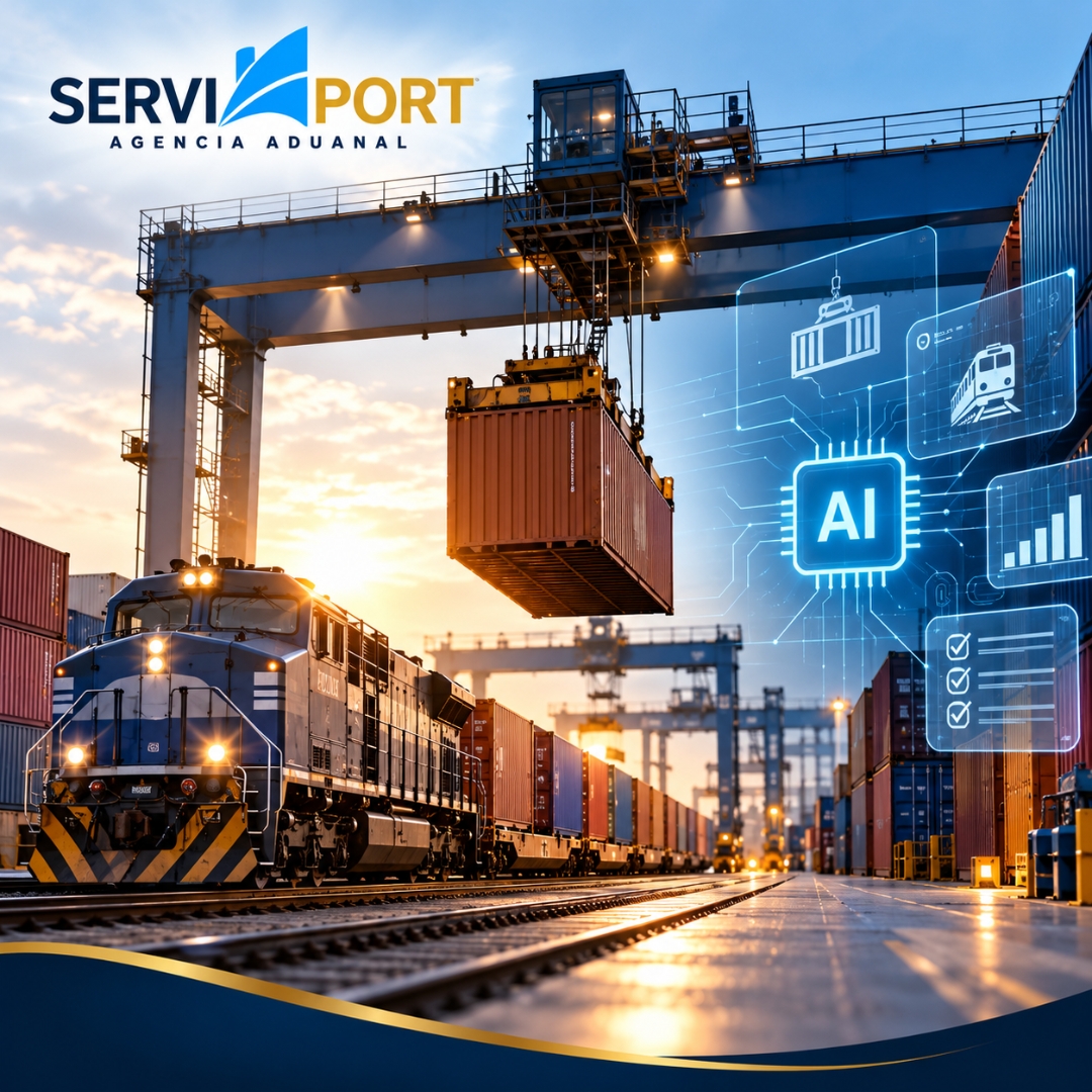 Inteligencia artificial llega a la operación intermodal ferroviaria en México
